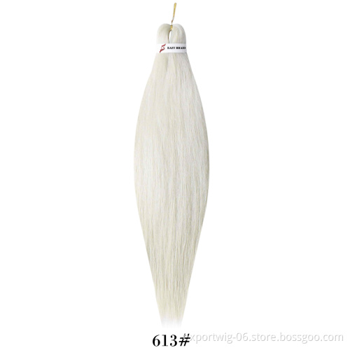 Answer Hair 26 inch 90 gram Factory Price synthetic Extensions wholesale braids pre stretched braiding hair